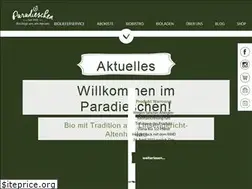 Sites similar to paradieschen.de