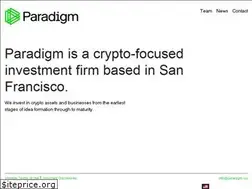 Sites similar to paradigm.xyz