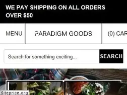 Sites similar to paradigmgoods.com