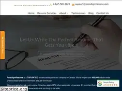 Sites similar to paradigmresume.com