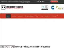 Sites similar to paradigmshiftconsulting.co.uk
