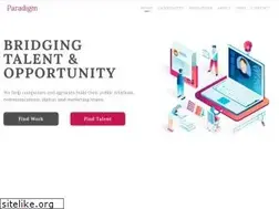 Sites similar to paradigmstaffing.com
