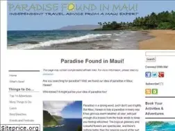 Sites similar to paradise-found-in-maui.com