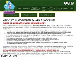 Sites similar to paradise-golf.com