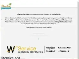 Sites similar to paradiseapplianceservice.com