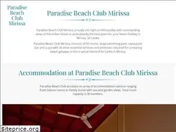 Sites similar to paradisebeachmirissa.com