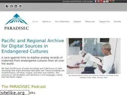 Sites similar to paradisec.org.au