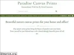 Sites similar to paradisecanvasprints.com