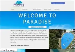 Sites similar to paradisecountryclub.com
