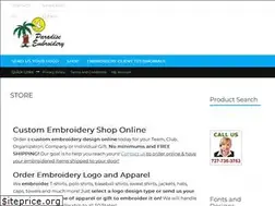 Sites similar to paradisecustomembroidery.com