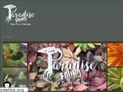 Sites similar to paradisefoundnursery.com