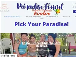 Sites similar to paradisefoundretreat.com