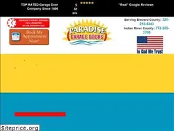 Sites similar to paradisegaragedoors.biz