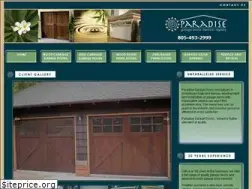 Sites similar to paradisegaragedoors.com