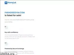 Sites similar to paradisegym.com