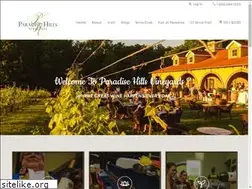 Sites similar to paradisehillsvineyard.com