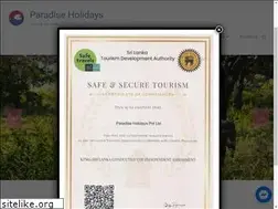 Sites similar to paradiseholidays.lk