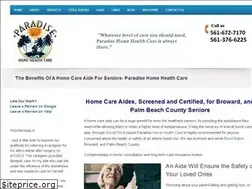 Sites similar to paradisehomehealthcare.com