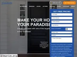 Sites similar to paradisehomeimprove.com