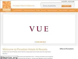 Sites similar to paradisehotels.in
