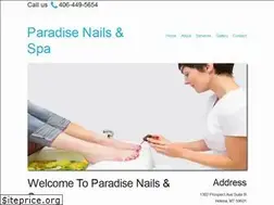 Sites similar to paradisenailsandspamt.com