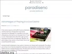 Sites similar to paradisenc.com