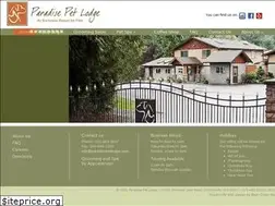 Sites similar to paradisepetlodge.com