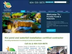 Sites similar to paradisepondsandwaterfalls.com