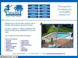 Sites similar to paradisepool.biz