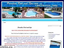 Sites similar to paradisepoolandspa.com