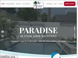 Sites similar to paradisepools.biz