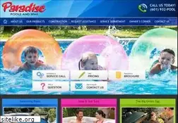 Sites similar to paradisepoolsms.com