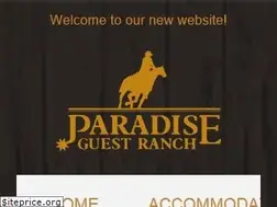 Sites similar to paradiseranch.com