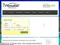 Sites similar to paradiserentacarhawaii.com