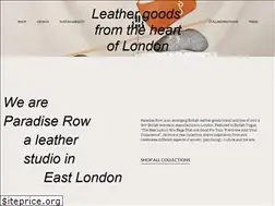 Sites similar to paradiserowlondon.com
