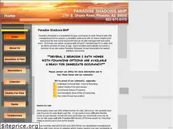 Sites similar to paradiseshadows.com