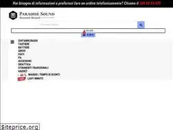 Sites similar to paradisesound.it