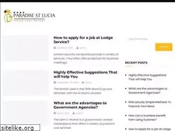 Sites similar to paradisestlucia.com