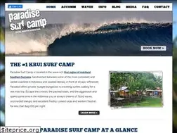 Sites similar to paradisesurfcampsumatra.com