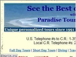 Sites similar to paradisetours.com