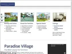 Sites similar to paradisevillagehomes.com