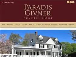 Sites similar to paradisfuneralhome.com