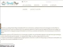 Sites similar to paradisplage.ch