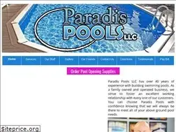 Sites similar to paradispools.com