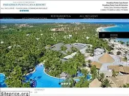 Sites similar to paradisuspuntacanahotel.com