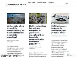 Sites similar to paradojadekaldor.com