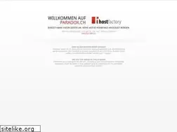 Sites similar to paradox.ch