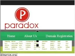 Sites similar to paradox.co.in