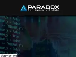 Sites similar to paradox.com.tr