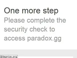 Sites similar to paradox.gg